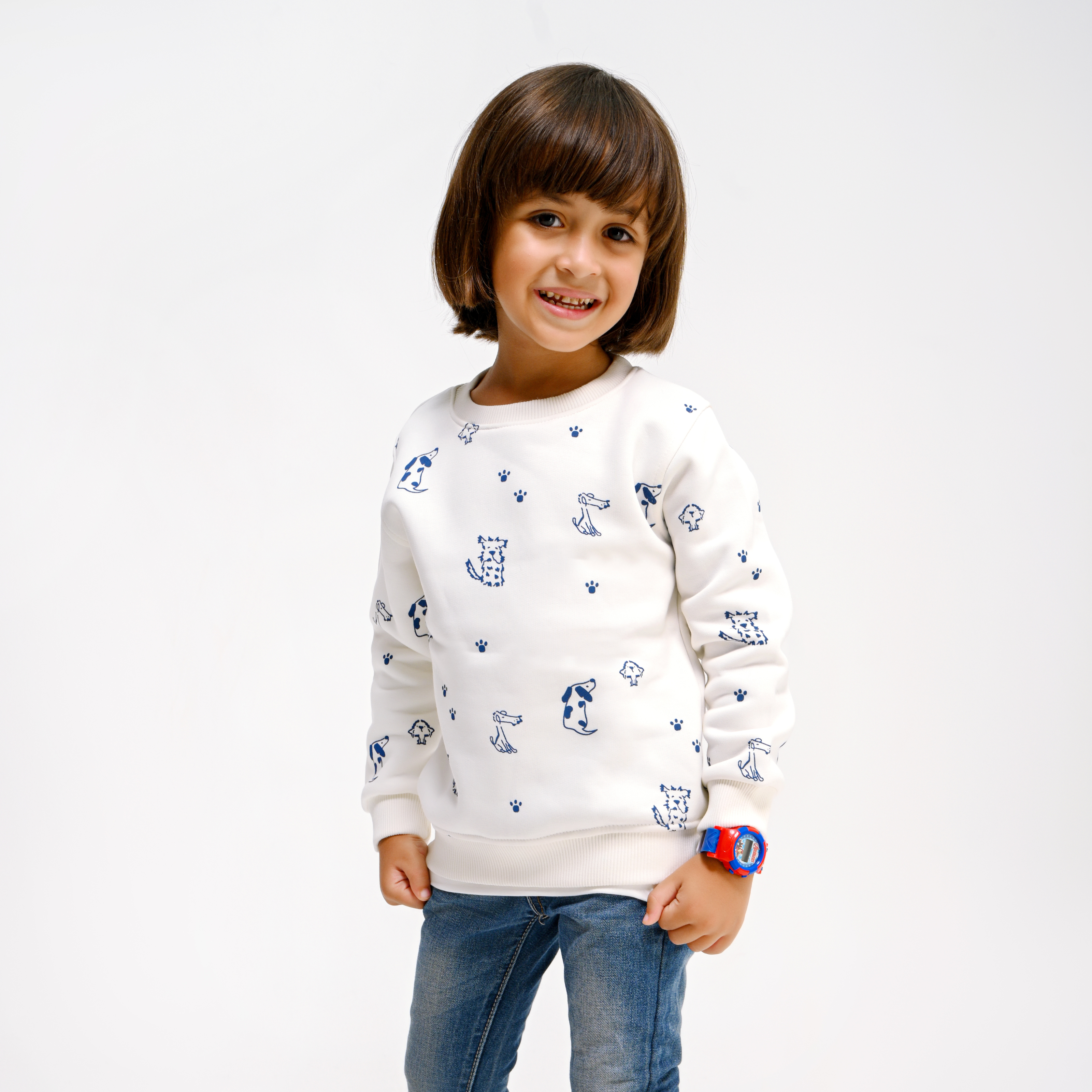 Round Heavy Milton Cotton T-Shirt
