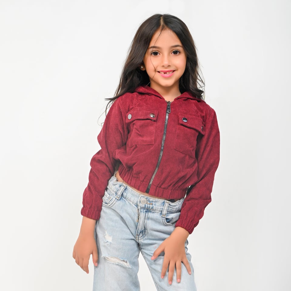 Girls' casual jacket