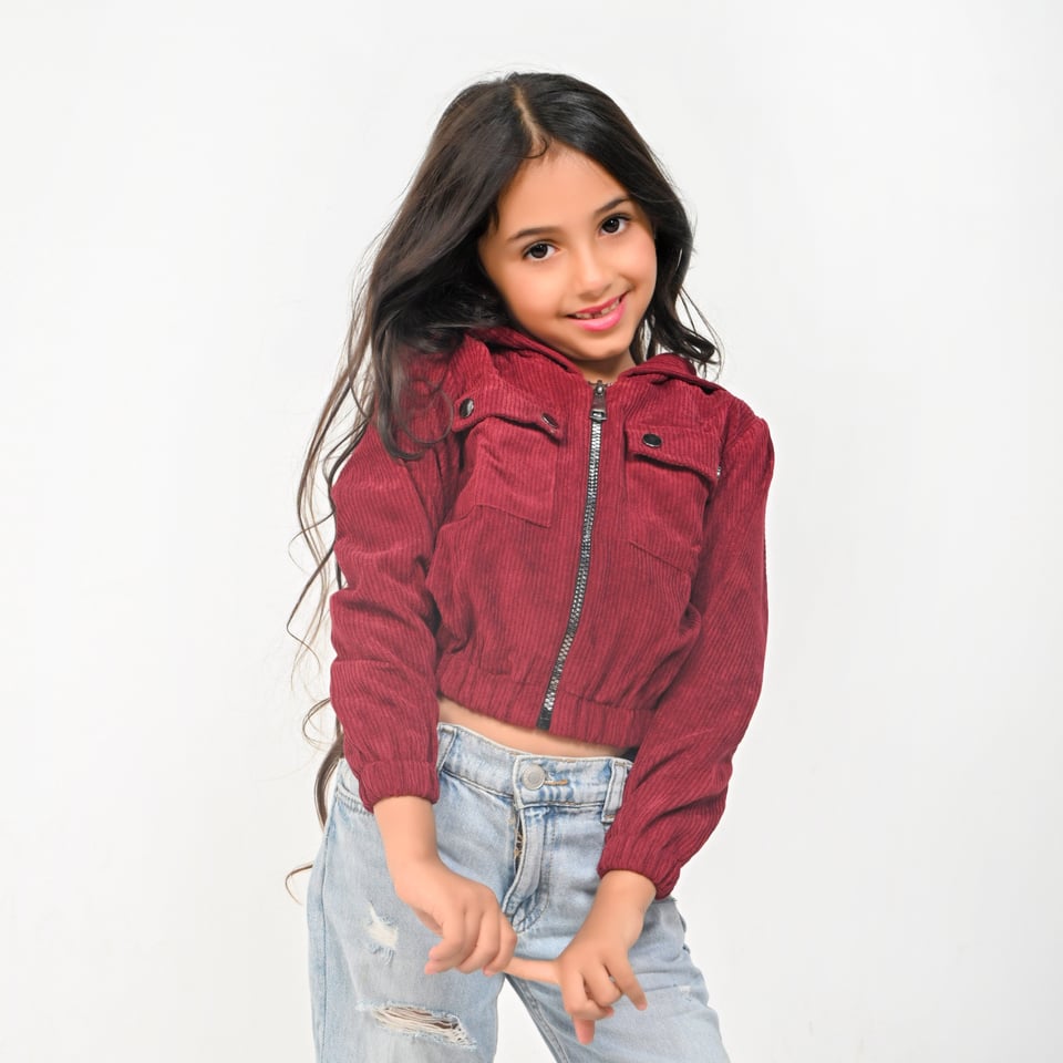 Girls' casual jacket