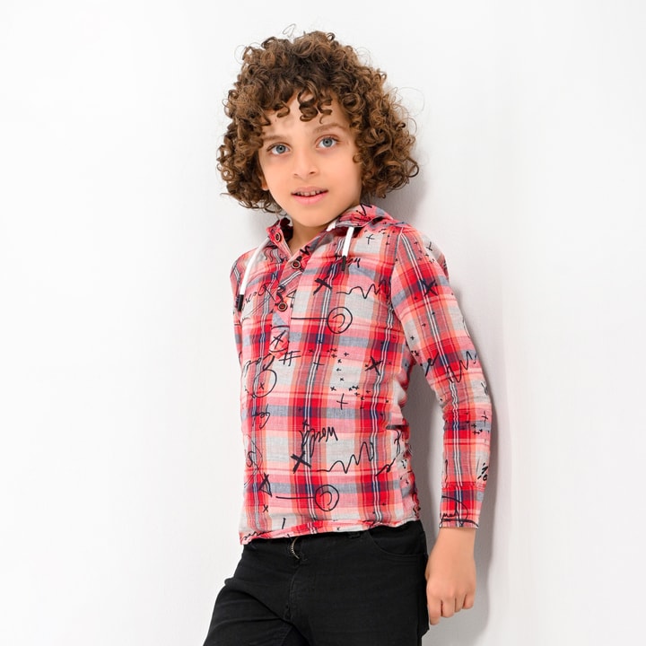 Boys' autumn shirt