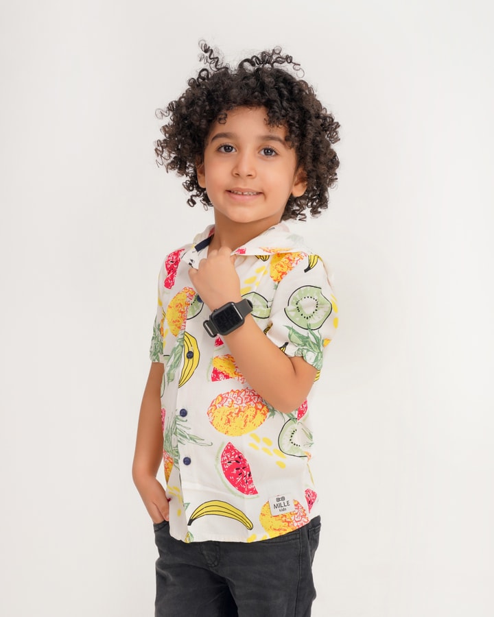Boys' fruit pieces shirt