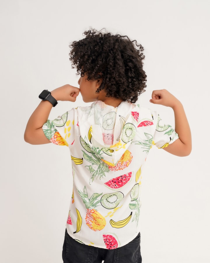 Boys' fruit pieces shirt