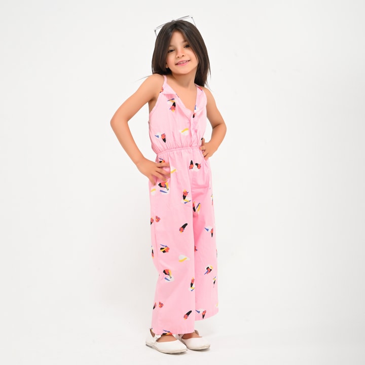 Girls' one-piece set