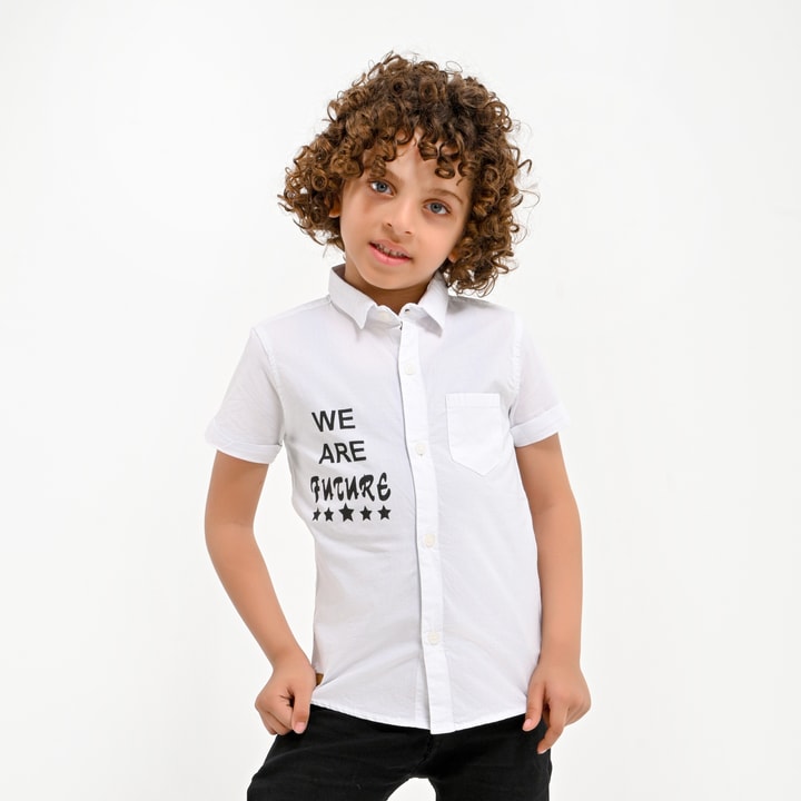 White boys' shirt