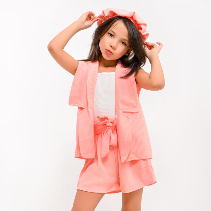 Girls' three-piece set