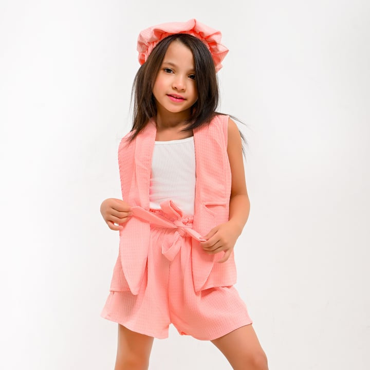 Girls' three-piece set