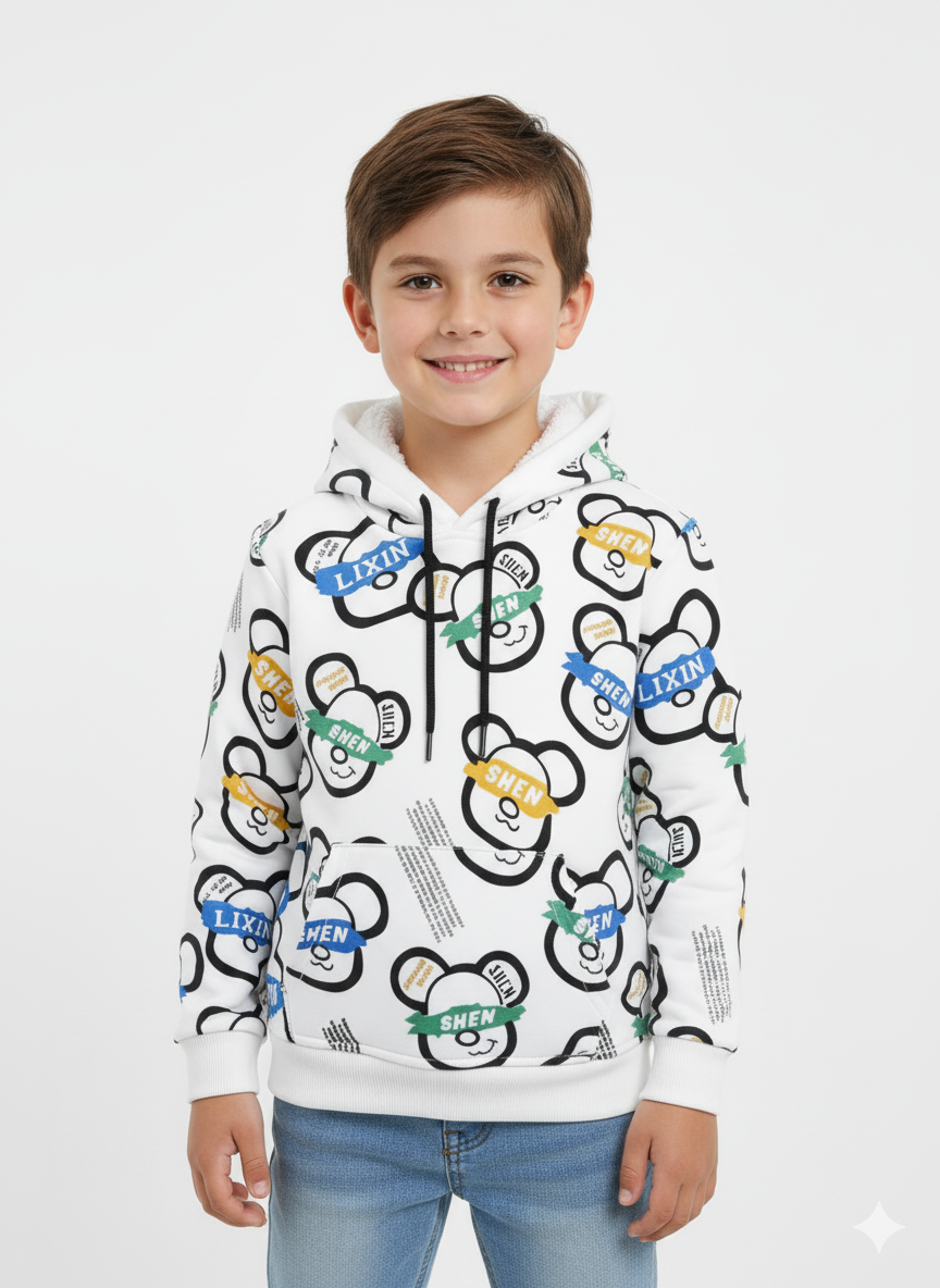 Heavy Milton hoodie, cotton, lined, capichu only