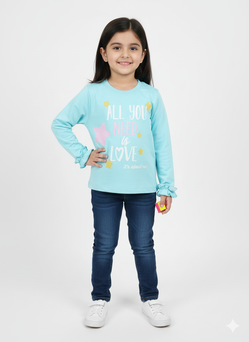 Round Heavy Milton Cotton T-Shirt