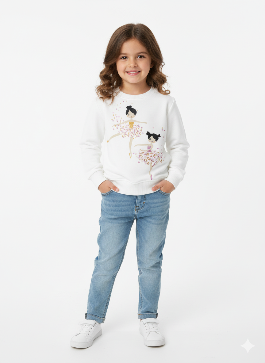 Round Heavy Milton Cotton T-Shirt