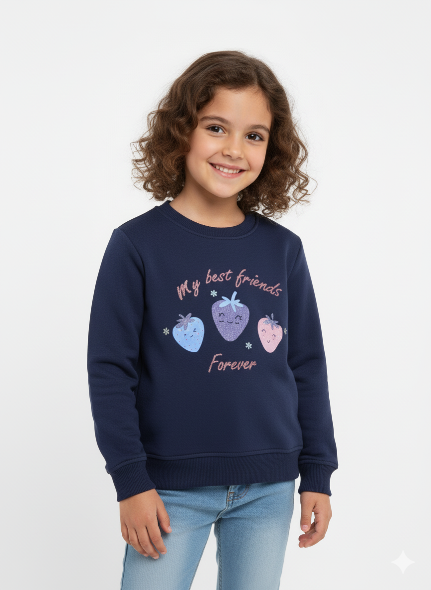 Round Heavy Milton Cotton T-Shirt