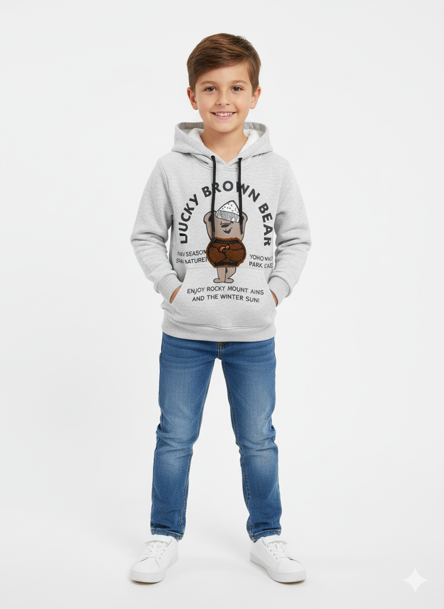 Heavy Milton hoodie, cotton, lined, capichu only