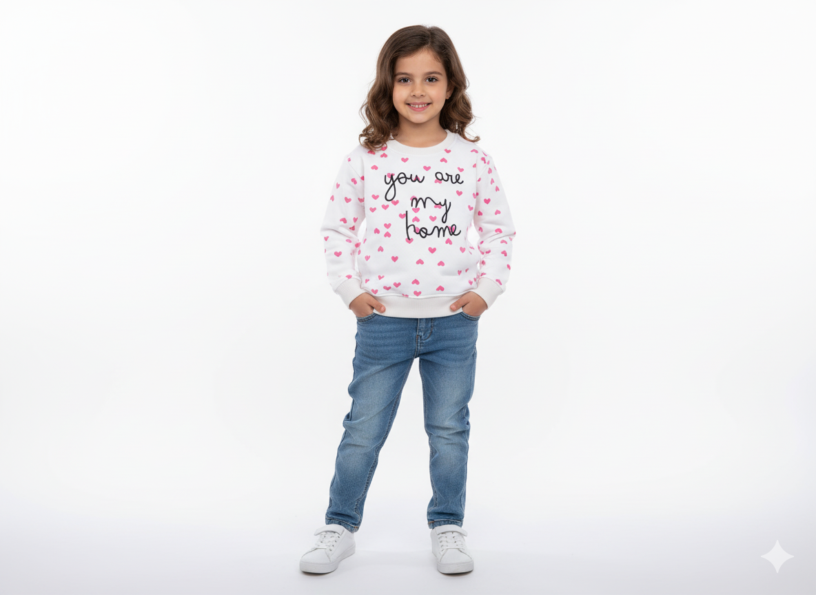 Round Heavy Milton Cotton T-Shirt