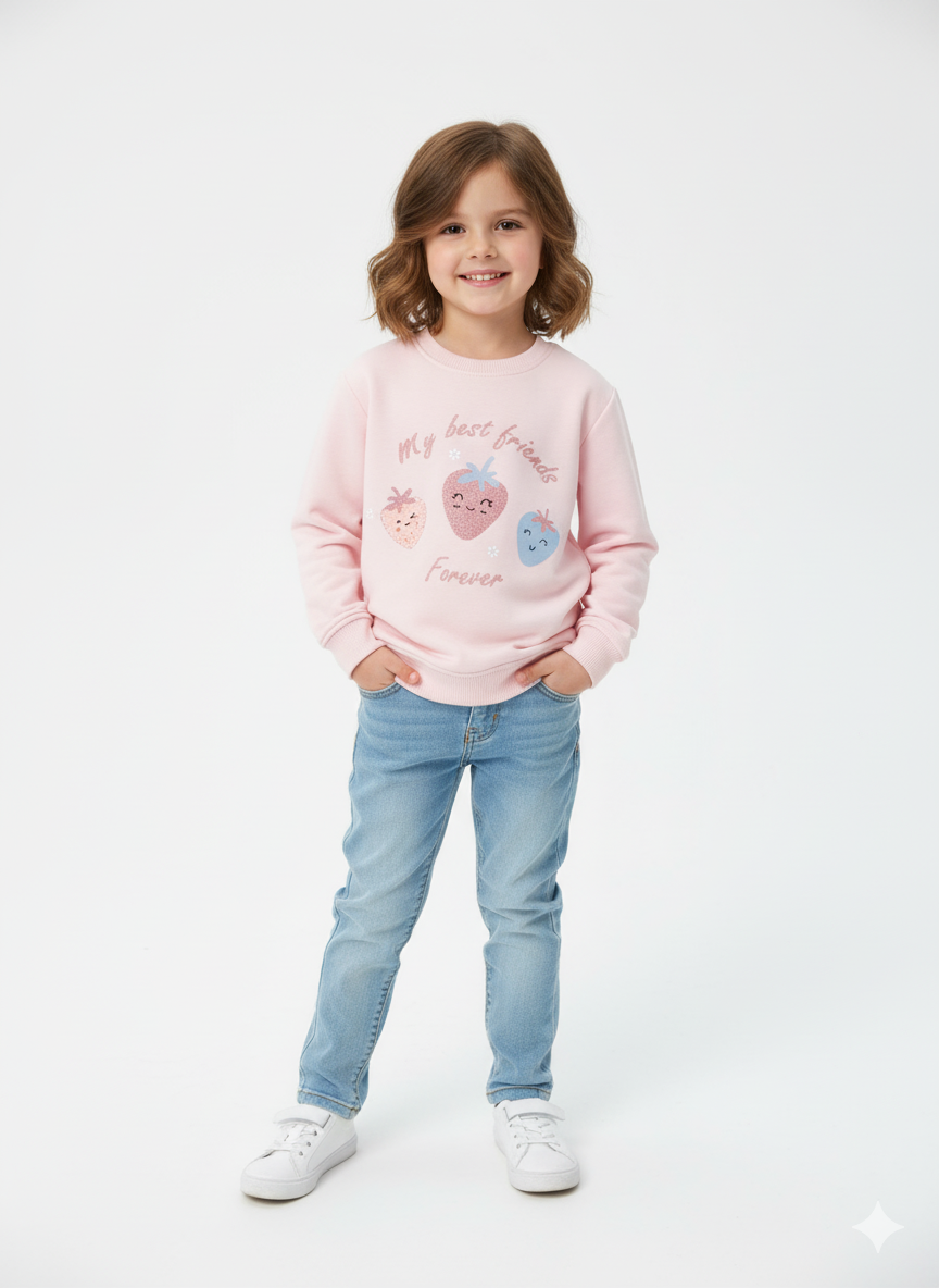 Round Heavy Milton Cotton T-Shirt