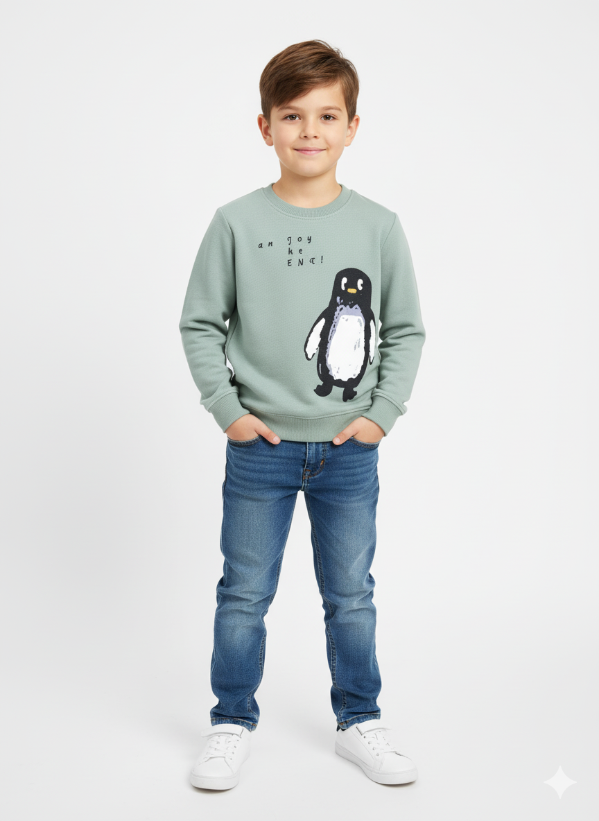 Round Heavy becca Cotton T-Shirt