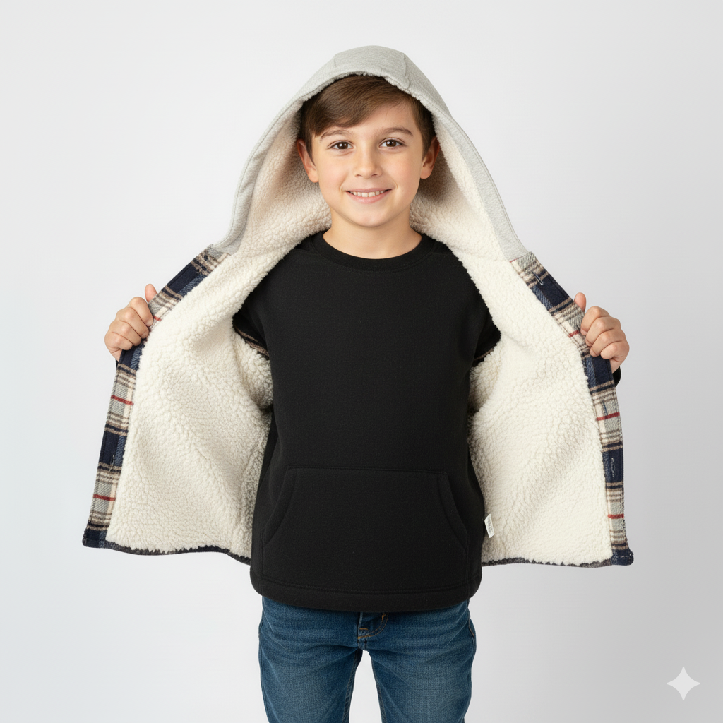 Fully lined Caro Capecho zip-up t-shirt