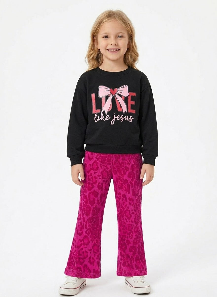 Two-piece girls' outfit