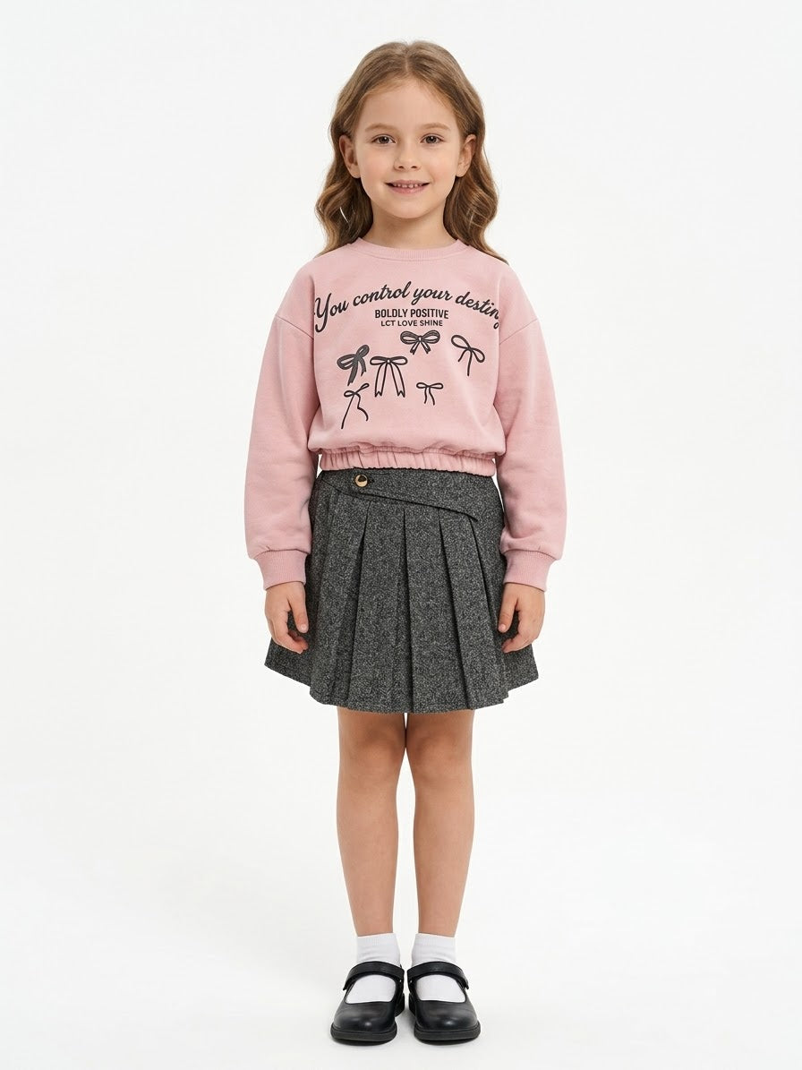 Two-piece girls' outfit