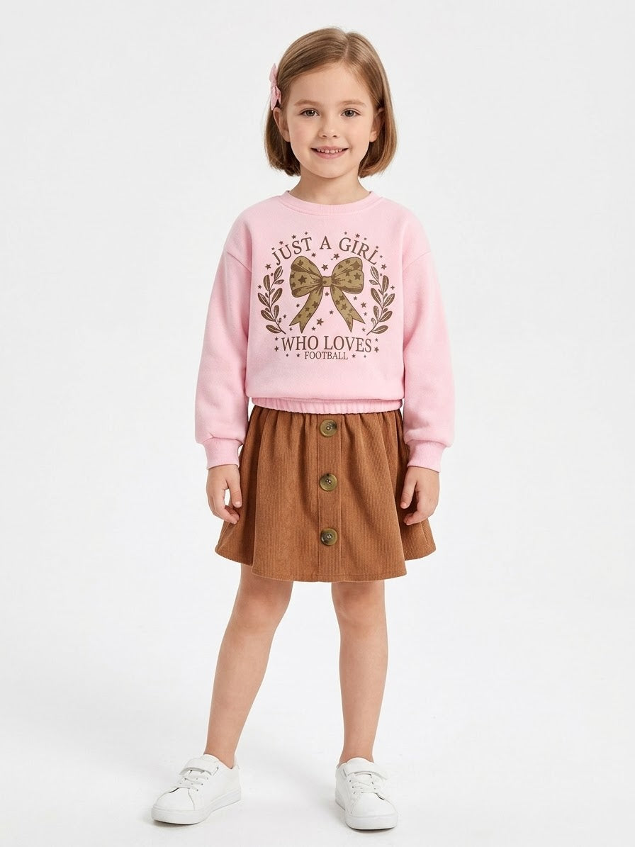 Two-piece girls' outfit